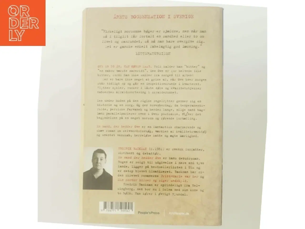 Billede 3 - En mand der hedder Ove af Fredrik Backman (Bog)