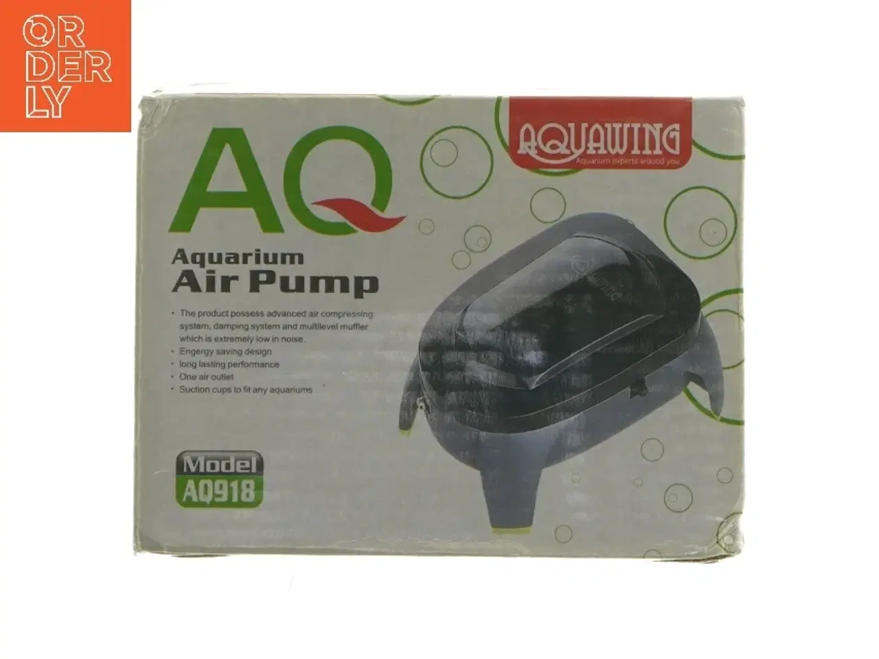 Billede 1 - Aquarium luft pumpe fra Aquawing (str. 11x8,5 cm)