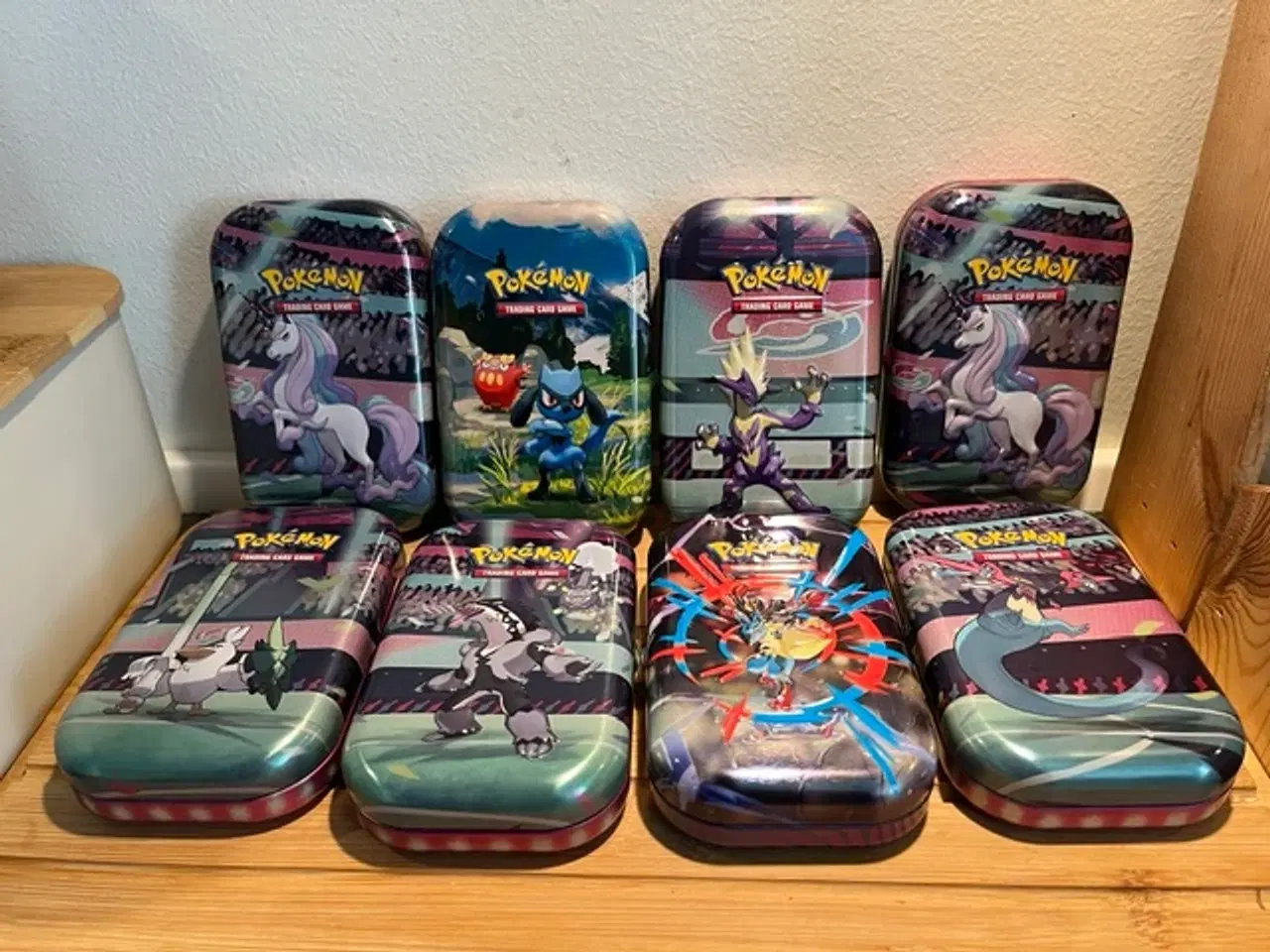 Billede 5 - Pokémon samlerkuffert + 8 flotte mini-tins (tomme)