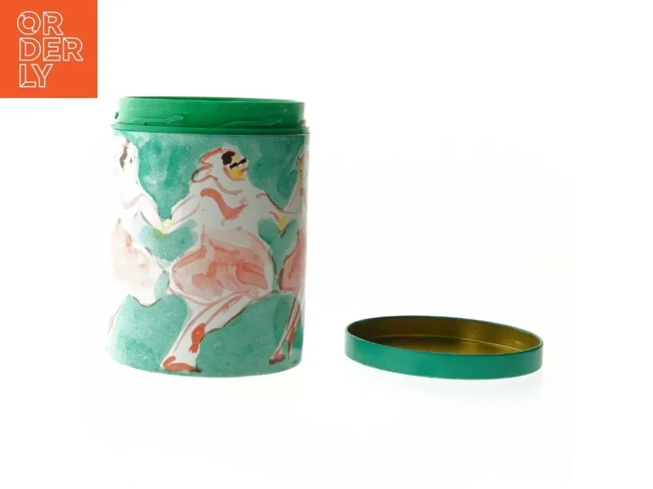 Billede 3 - Retro Irma Kunstdåse (str. Ø 11,5 cm længde 15 cm) fra Irma