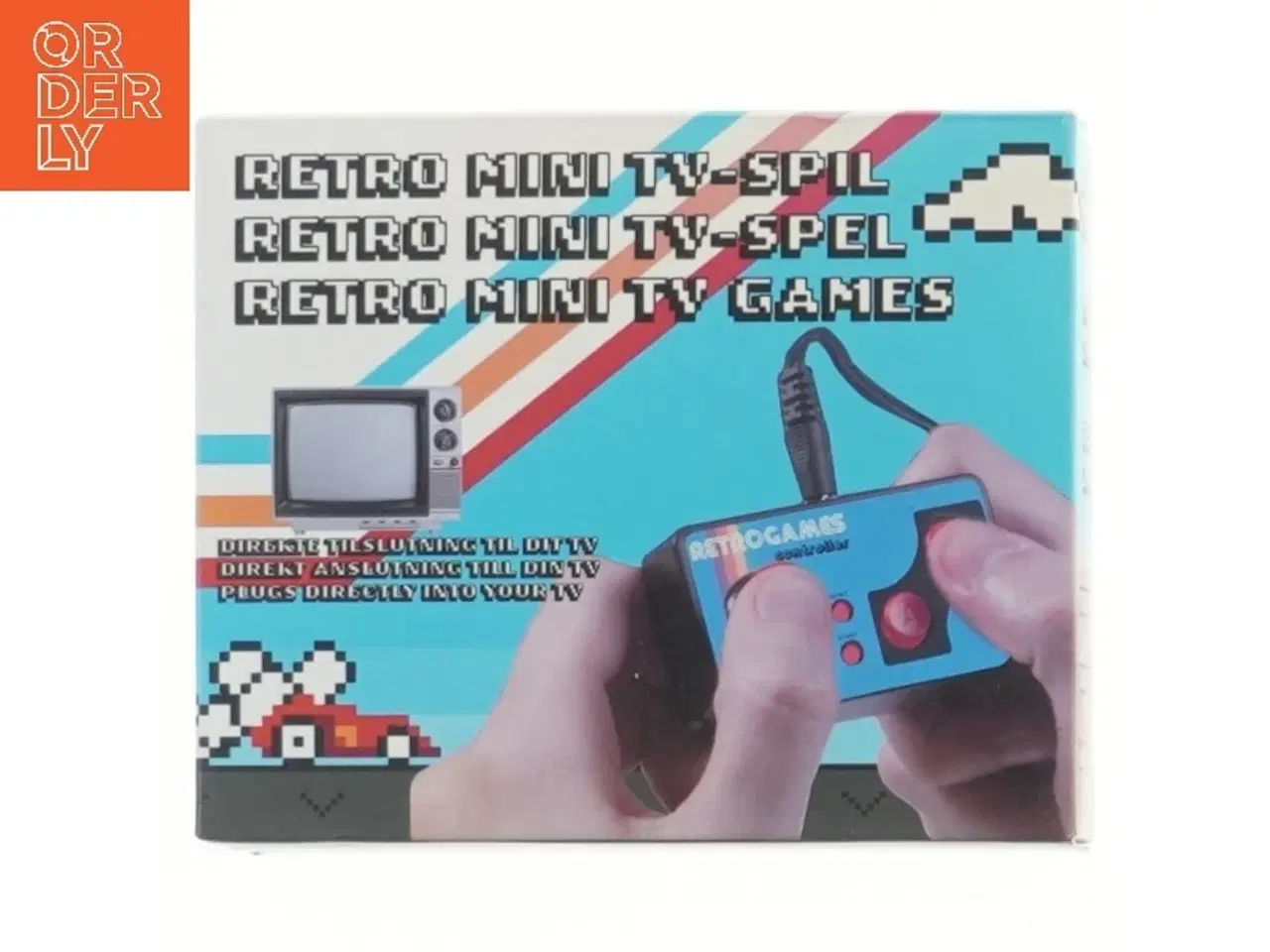 Billede 1 - Retro mini TV-spil (str. 15x12 cm)