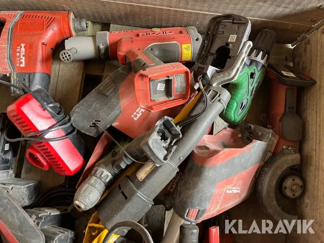 Billede 9 - Håndværktøj Hilti/Milwaukee/Rems - 1 palle