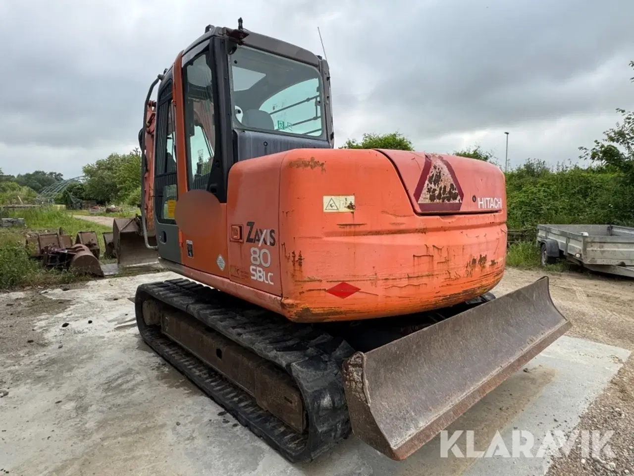 Billede 4 - Gravemaskine Hitachi Zaxis 80 SBlc