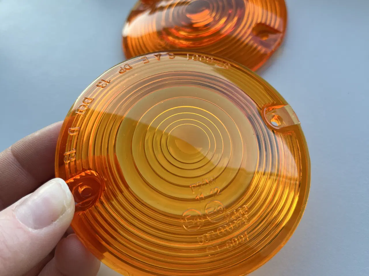 Billede 6 - Blinklysglas til Harley-Davidson tonet og orange