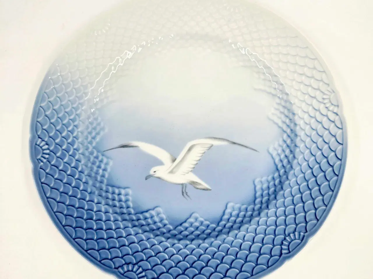 Billede 9 - Mågestel Dækketallerken uden guldkant Porcelæn