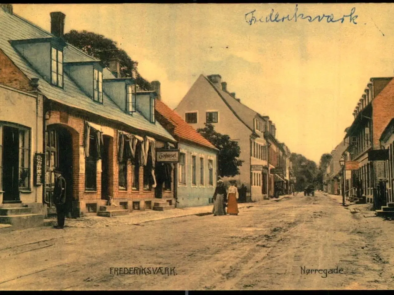 Billede 1 - Frederiksværk - Nørregade - Albert Jensen 17837 - Brugt