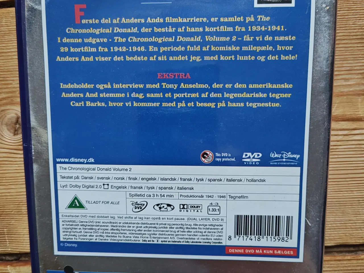 Billede 2 - Walt Disney Treasures The Chronological Donald 2