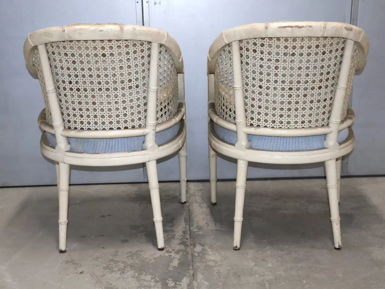 Billede 10 - 4 Stk Miranda of Sweden fletstole fra 1980erne