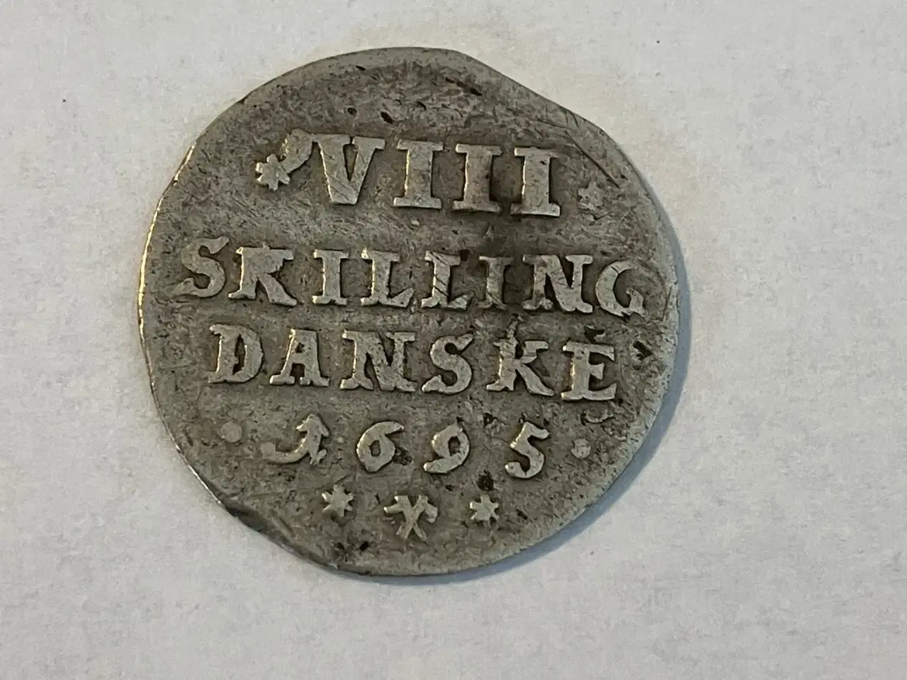 Billede 1 - 8 Skilling 1695 Glückstadt