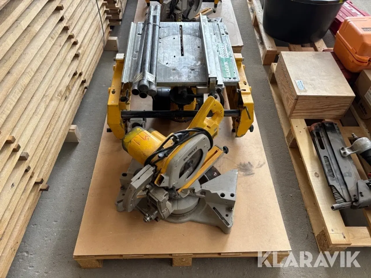 Billede 4 - Bordrundsav + kapsav Dewalt DW742 + DW707