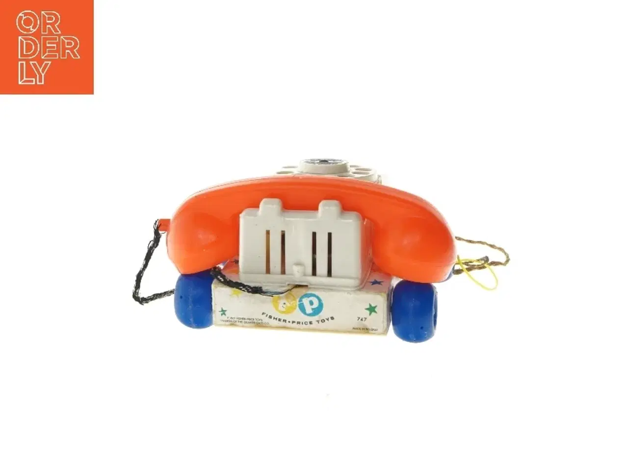 Billede 3 - Vintage legetøjstelefon med snor fra Fisher-Price (str. 10x19x17 cm)