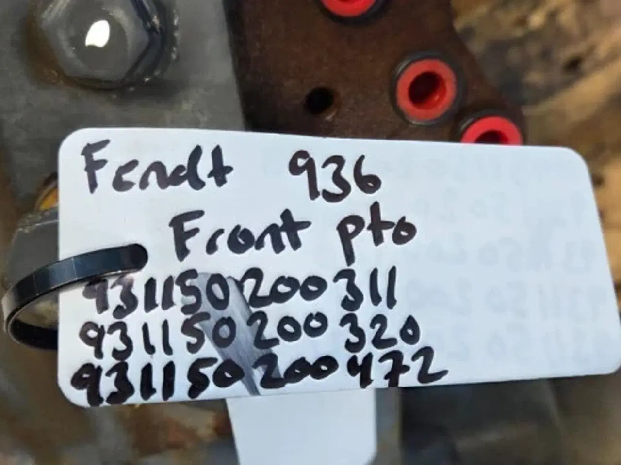 Billede 11 - Fendt 936 Pto Transmission 931150200311