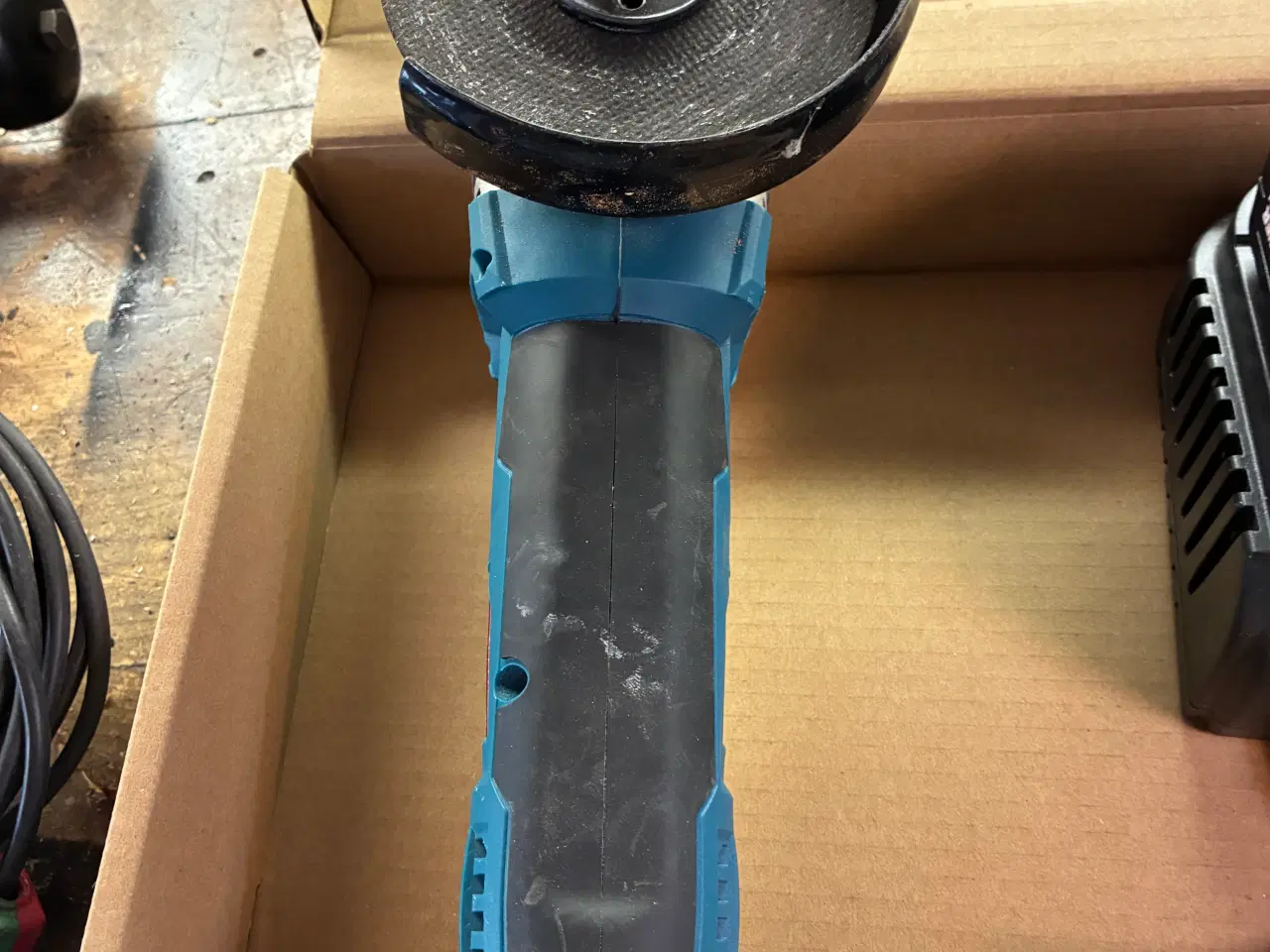 Billede 5 - Vinkelsliber med tilhørende lader