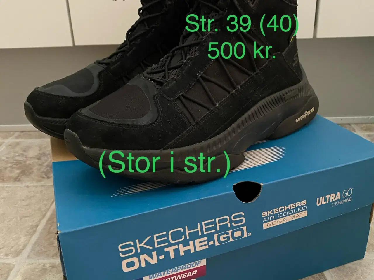 Billede 1 - SKECHERS vandtæt støvle str.39 (40)