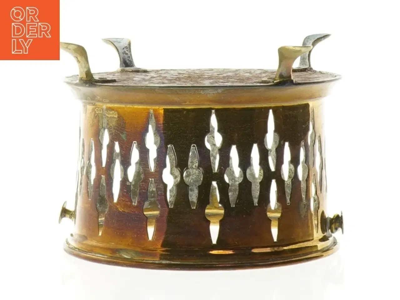 Billede 4 - Gammel messing beholder (str. 14 x 10 cm)