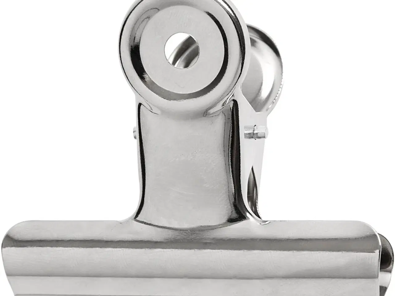 Billede 1 - Sølv Metalklemmer 7,5 cm - 6 stk. til Organisering