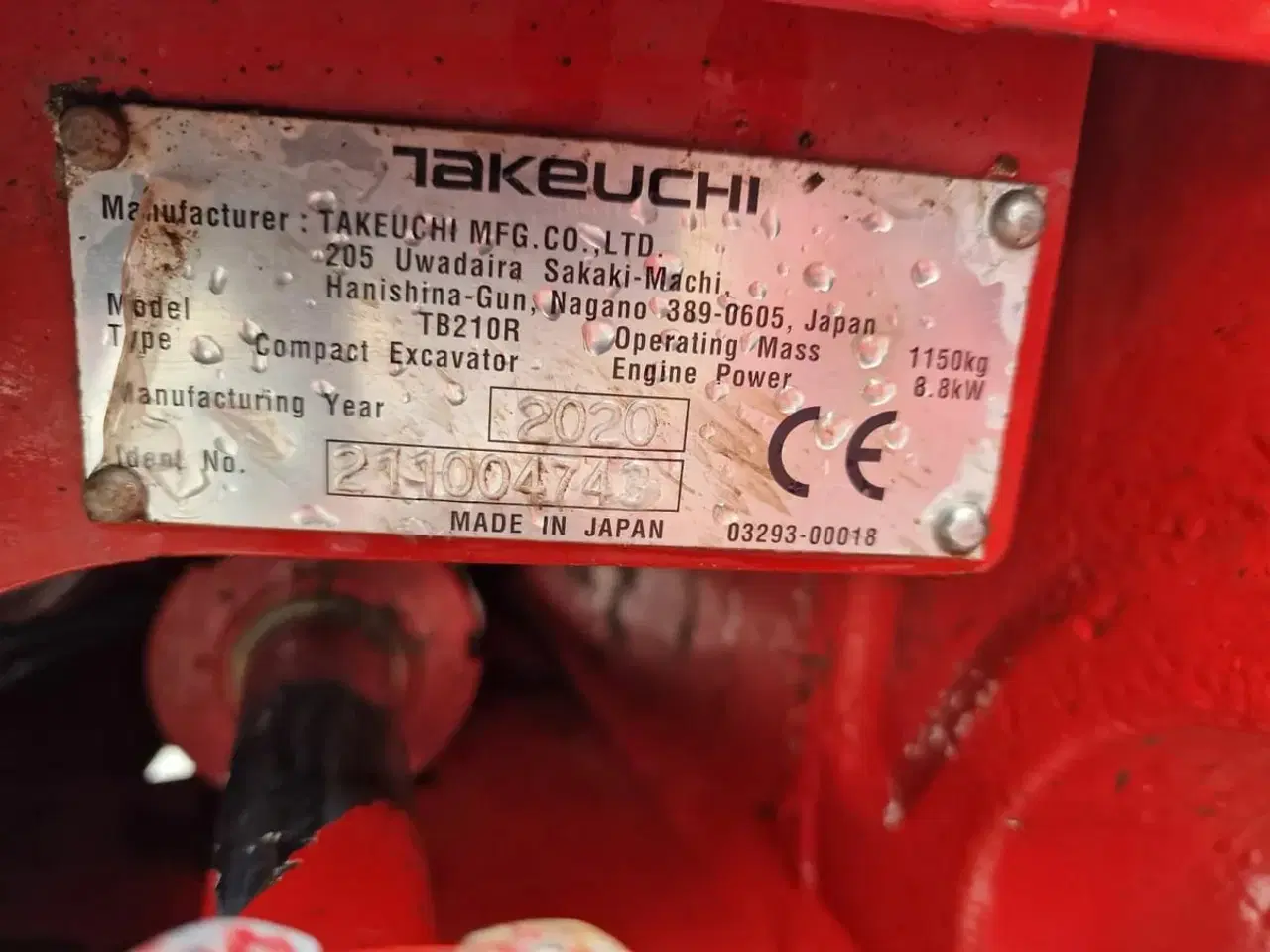 Billede 7 - Takeuchi TB210 R