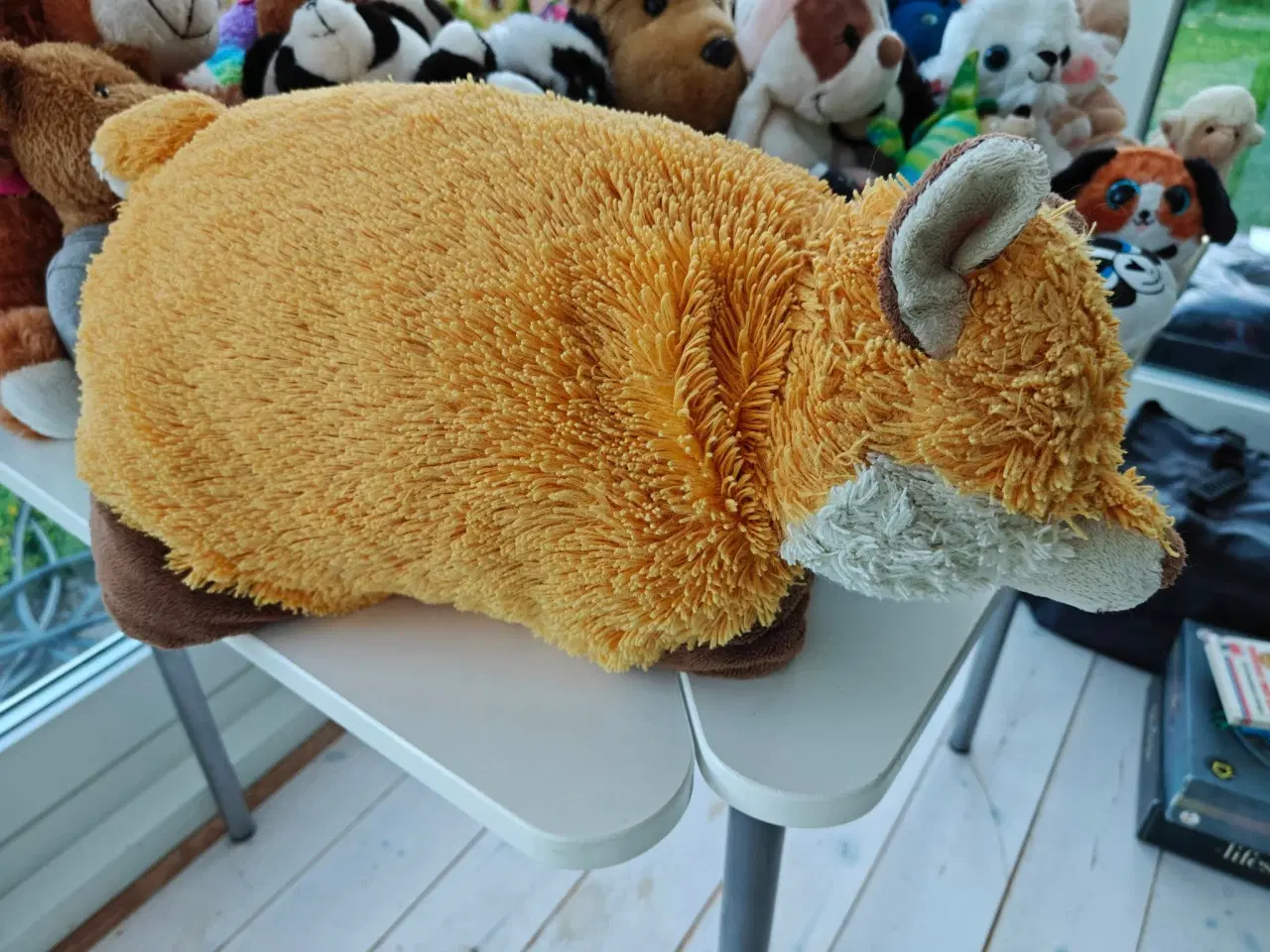 Billede 4 - Pillow-pets Ræv (bamse og pude i 1)