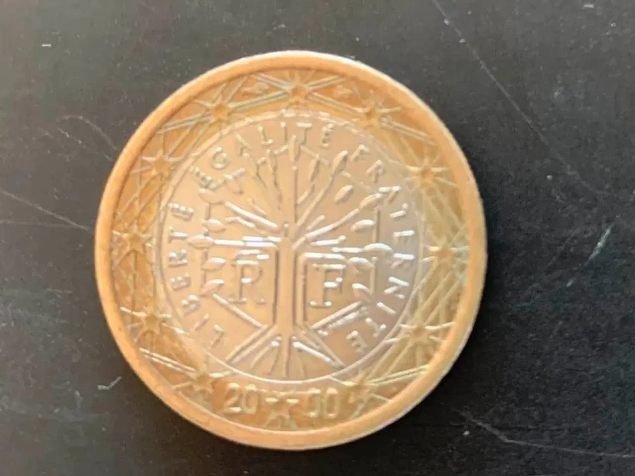 Billede 1 - 1 Euro 2000 Liberte Egalite Fraternite France