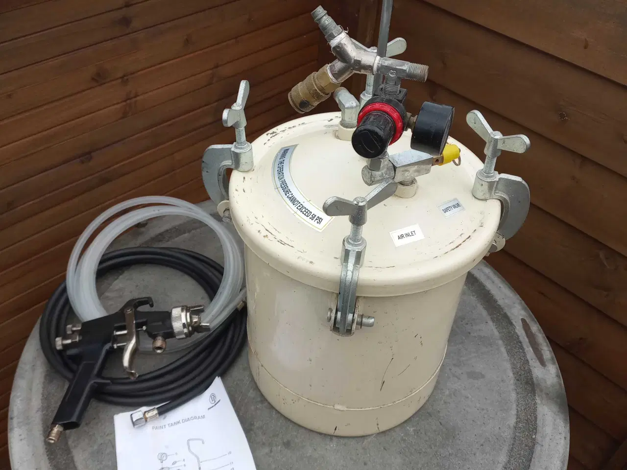 Billede 1 - Maler sprøjte m 10 l  tank