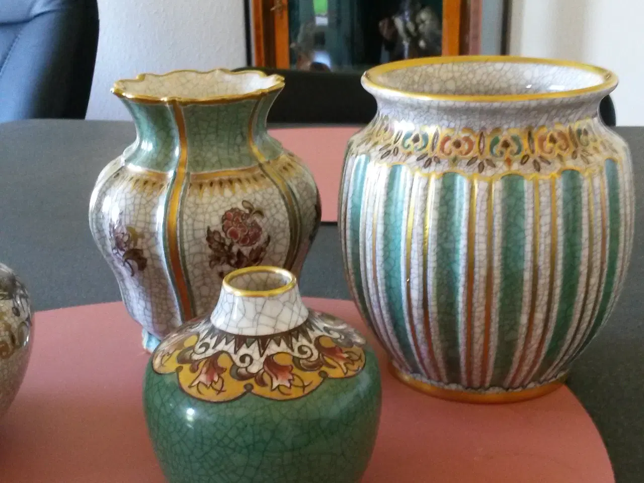 Billede 4 - 5 smukke vaser fra dahl jensen