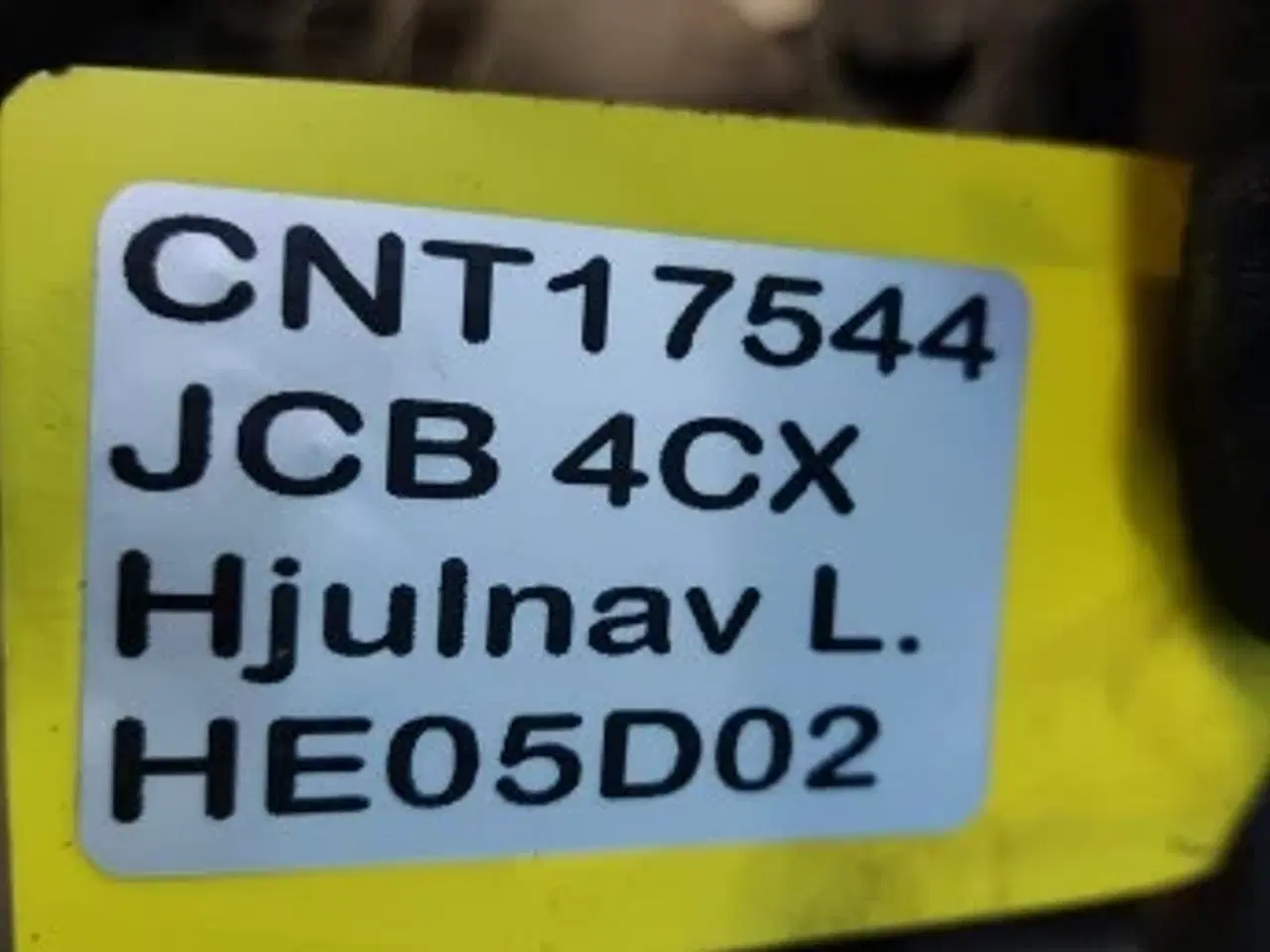 Billede 14 - JCB 4CX Hjulnav L. 914/89500