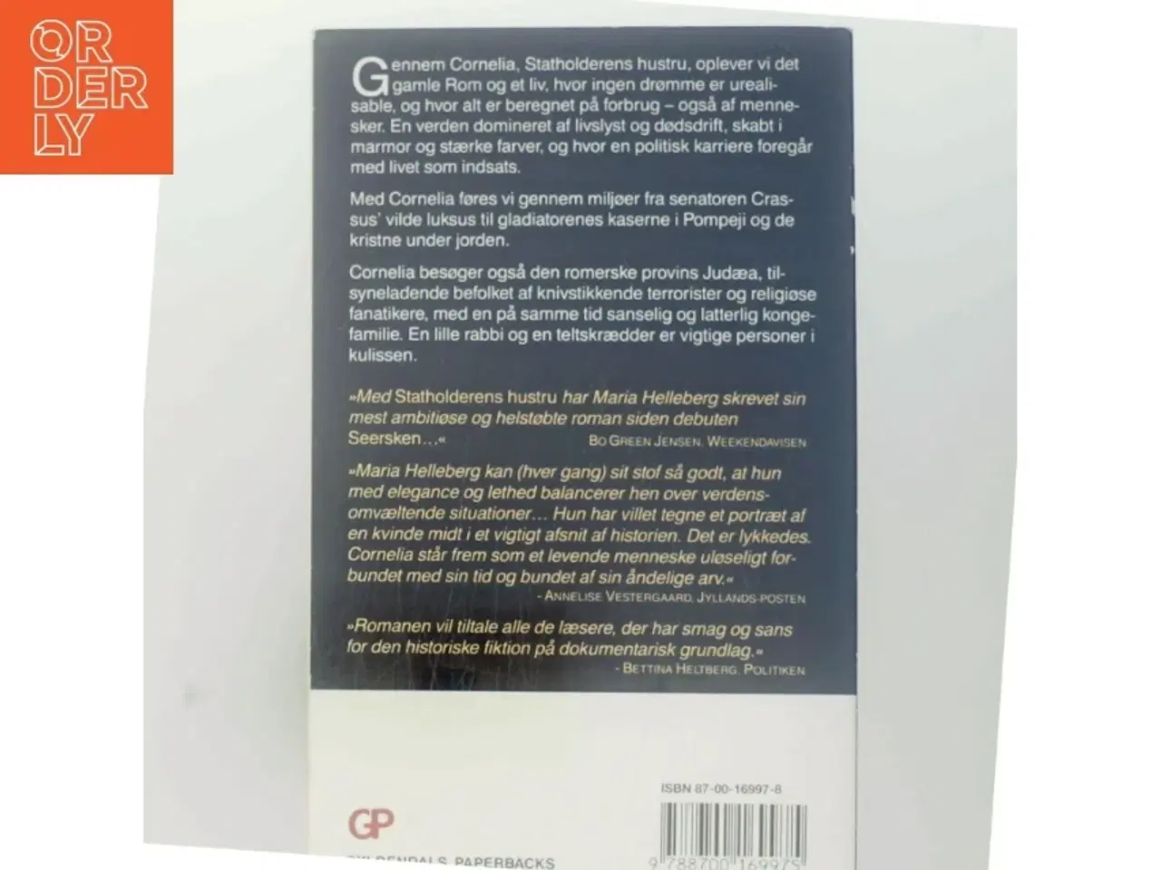 Billede 3 - Statholderens hustru : roman af Maria Helleberg (Bog)