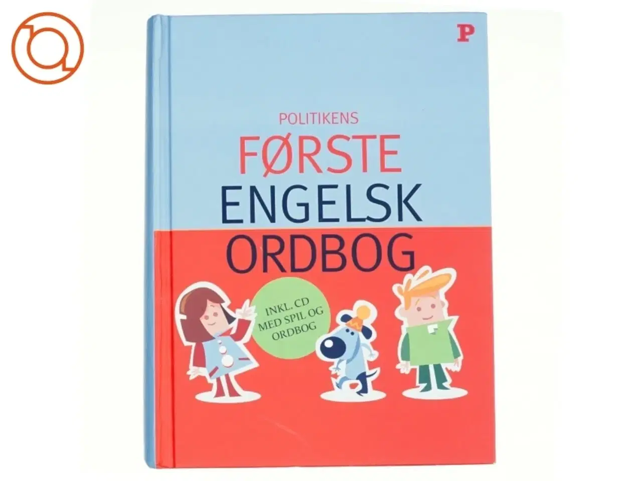 Billede 1 - Første Engelsk Ordbog. (Bog)