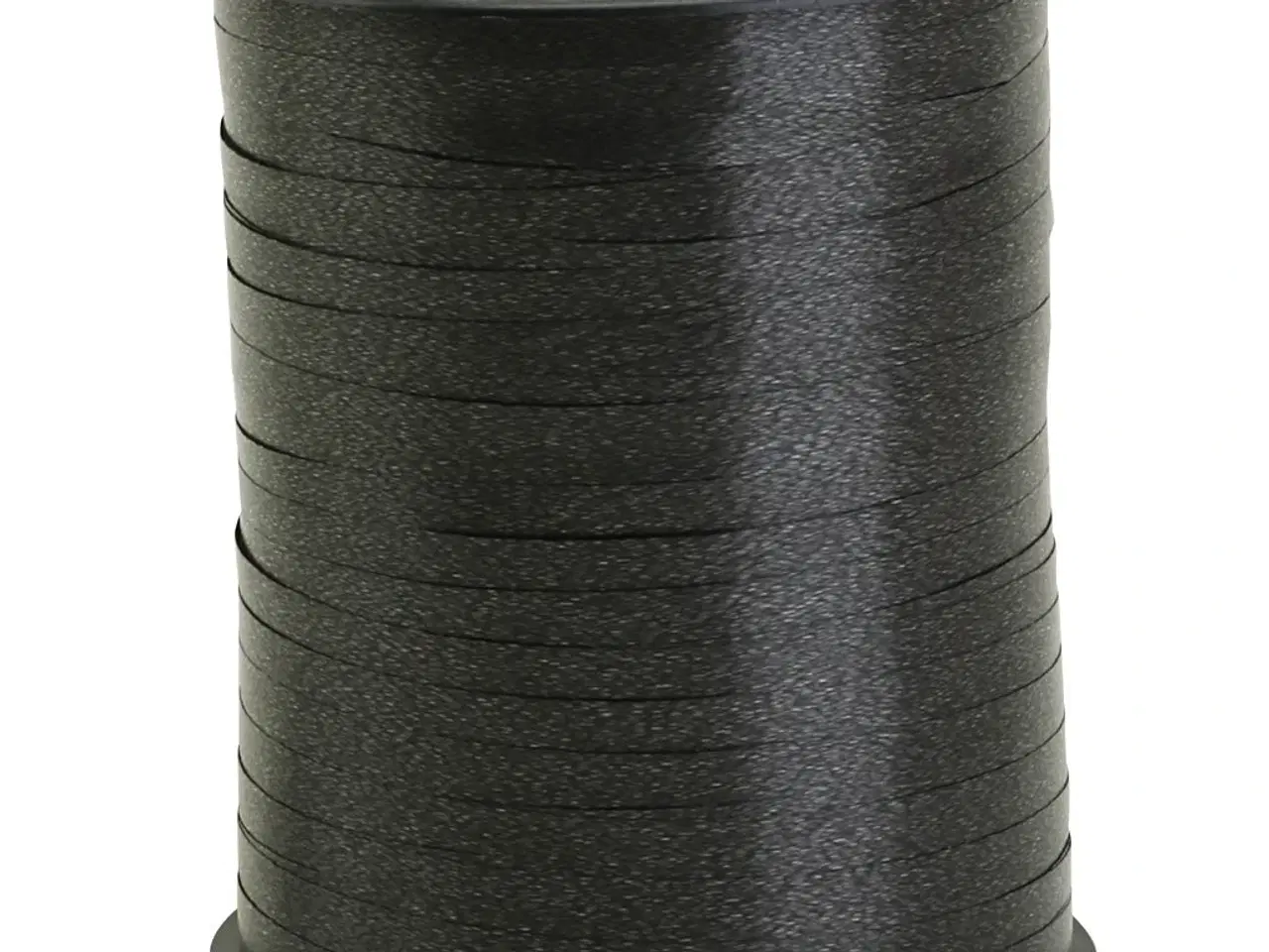 Billede 1 - Sort Gavebånd 5 mm - 400 m Rulle til Elegant Indpakning