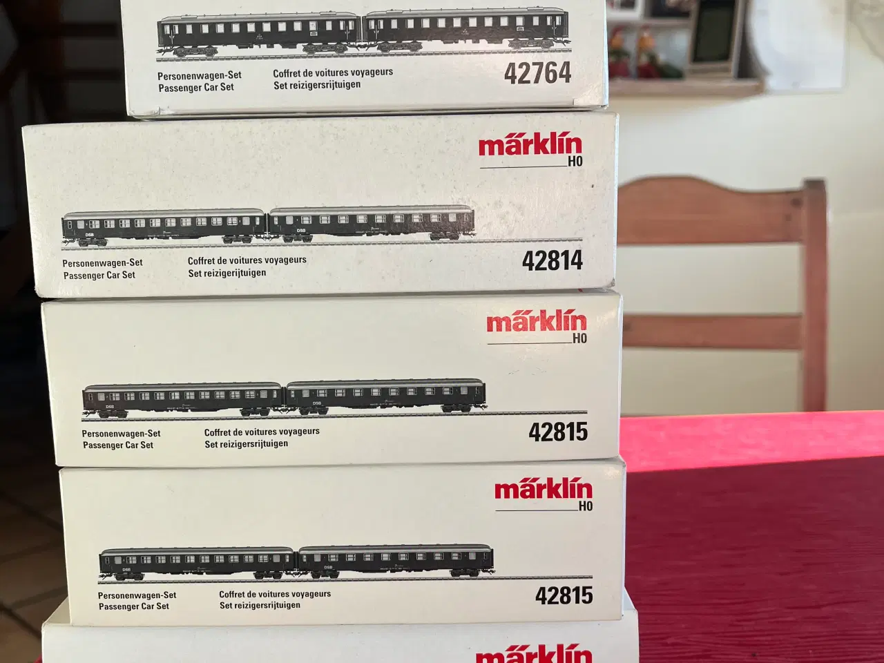 Billede 1 - Märklin DSB vognsæt