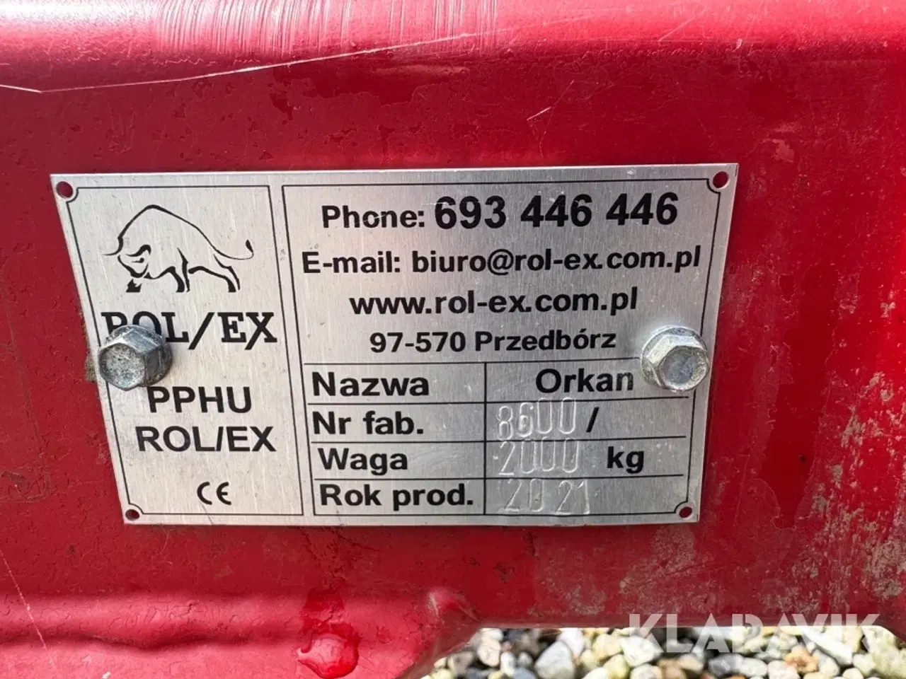 Billede 5 - Såmaskine, no-till – Rol/ex Orkan 4.0H Technik Plus Prof