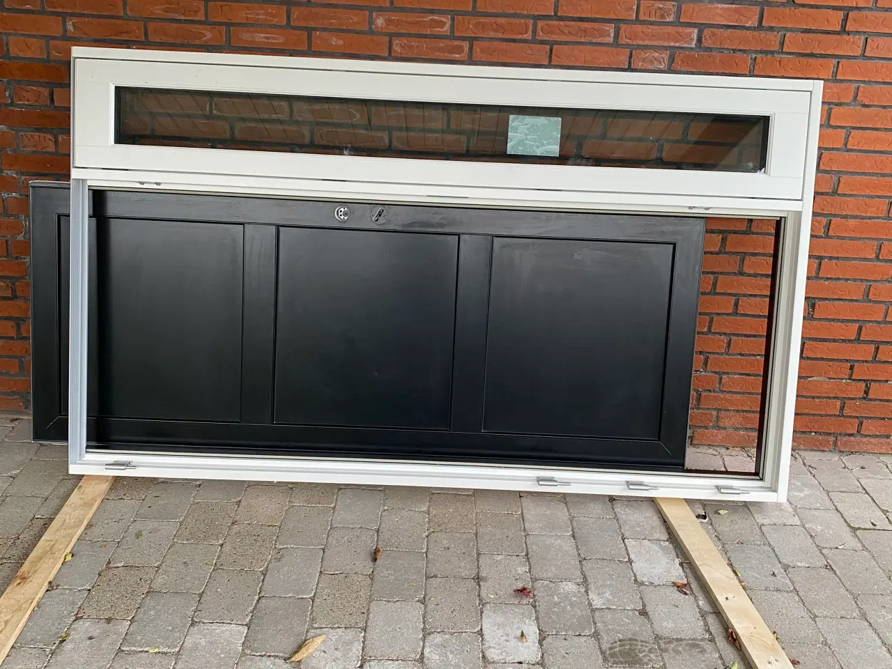 Billede 3 - Træ / alu dør, facadedør