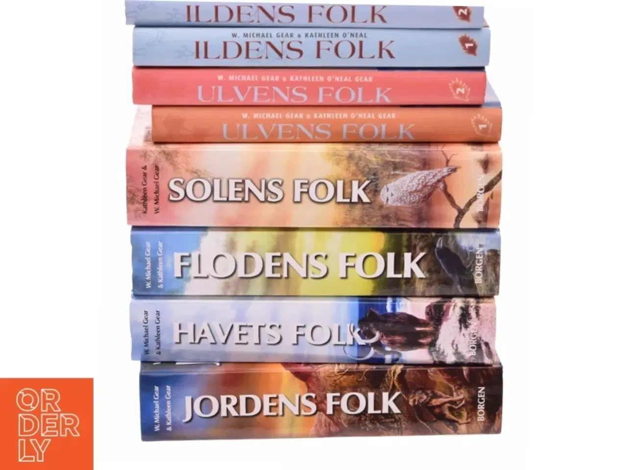 Billede 3 - Ildens folk (ialt 8 bøger) af Kathleen O\&#39;Neal Gear & W. Michael Gear