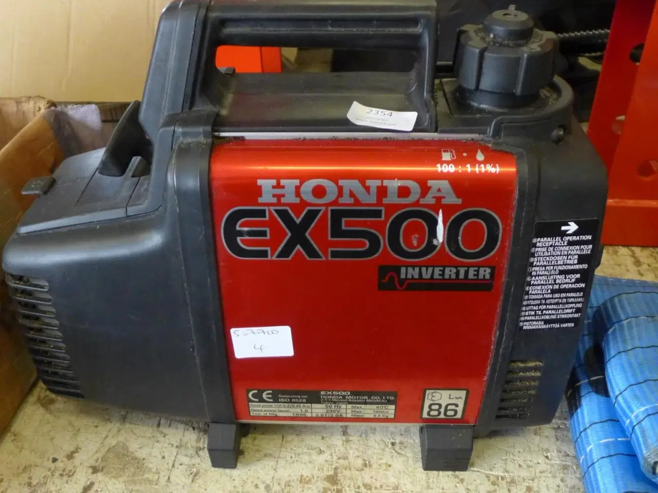 Billede 1 - Honda EX 500 inverter generator købes