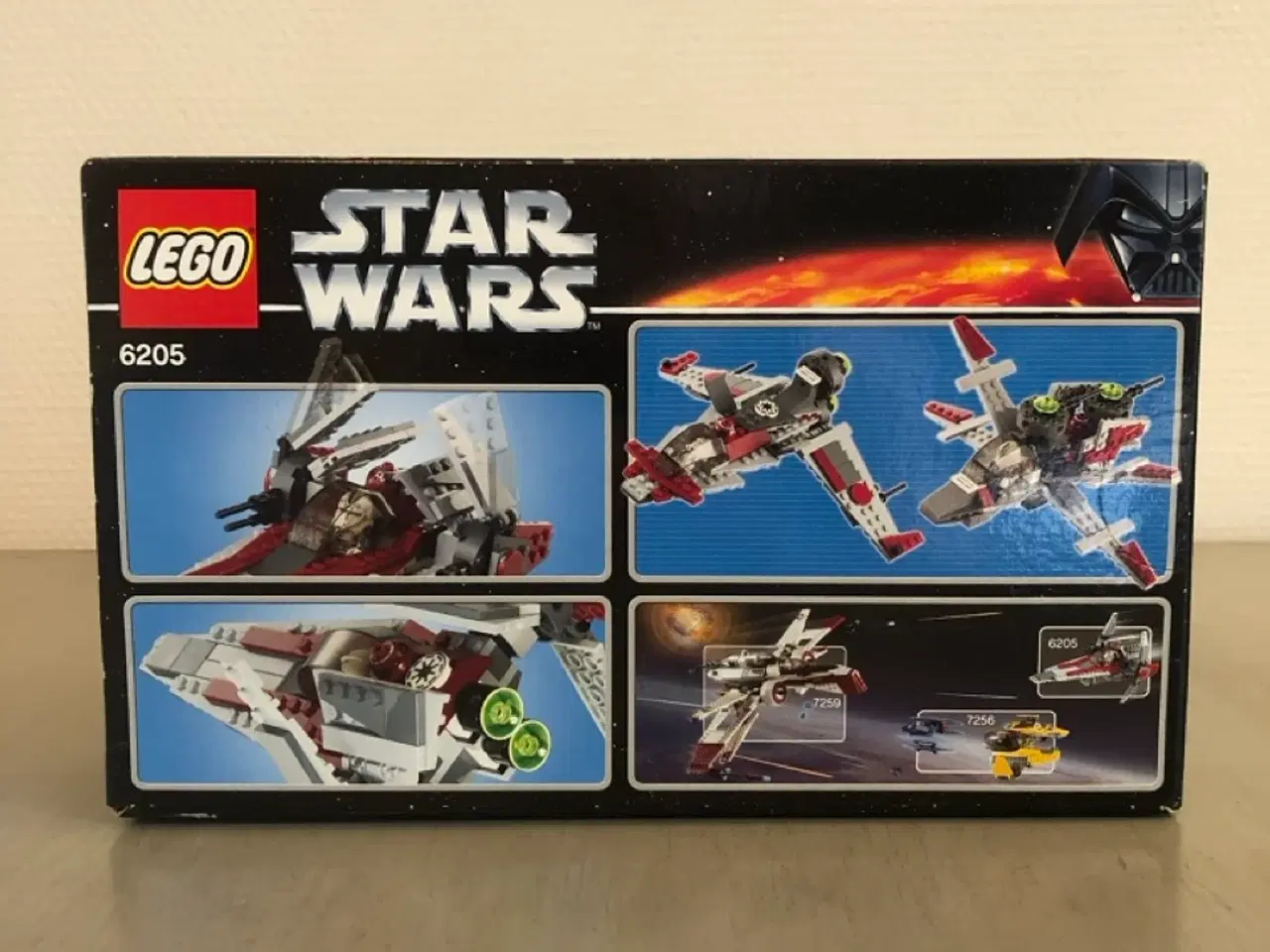 Billede 2 - LEGO Star Wars 6205 V-wing Fighter uåbnet