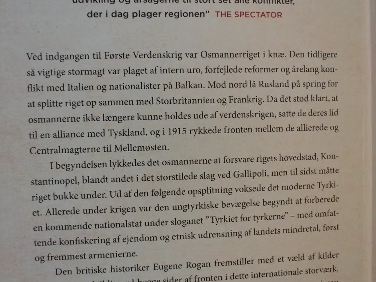 Billede 3 - osmannerrigets fald første verdenskrig mellemøsten