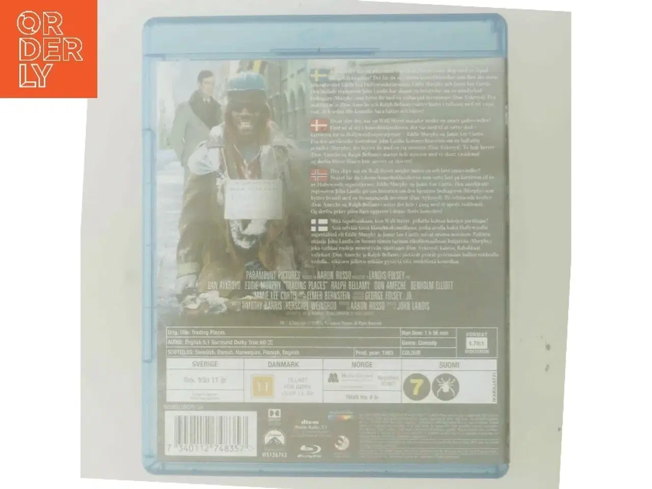 Billede 3 - Trading Places med Dan Aykroyd (DVD)