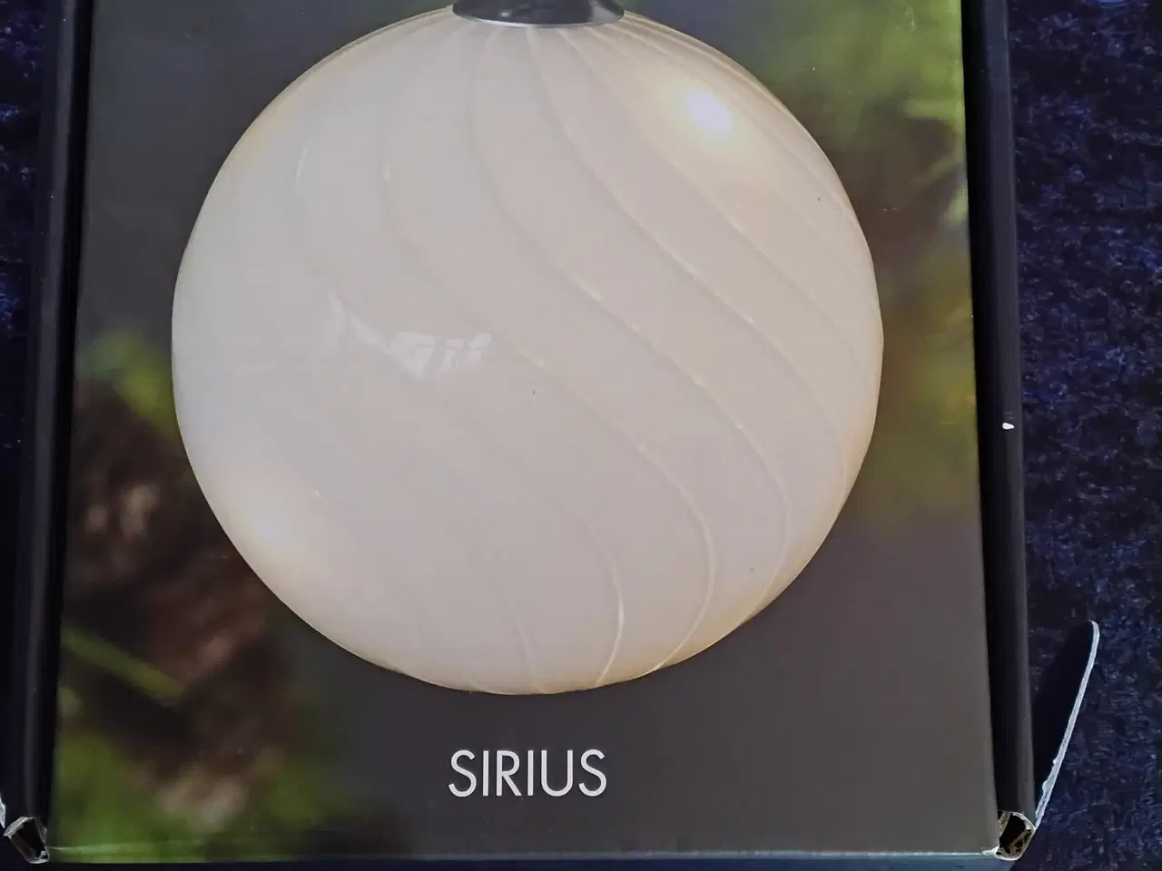 Billede 1 - Heaven Ball fra Sirius hvidt mundblæst glas Ø 8 cm