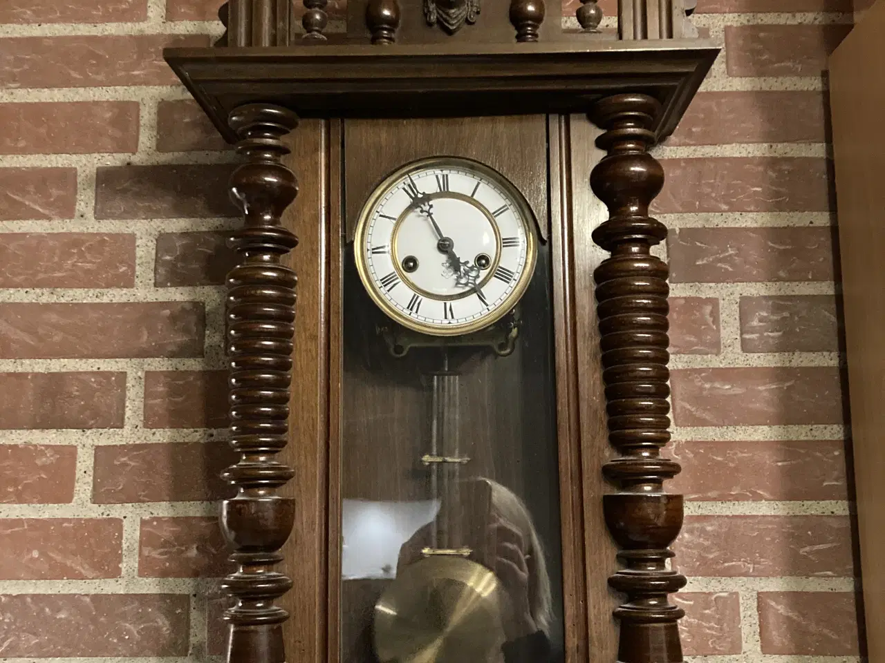 Billede 1 - Flot gammelt stueur