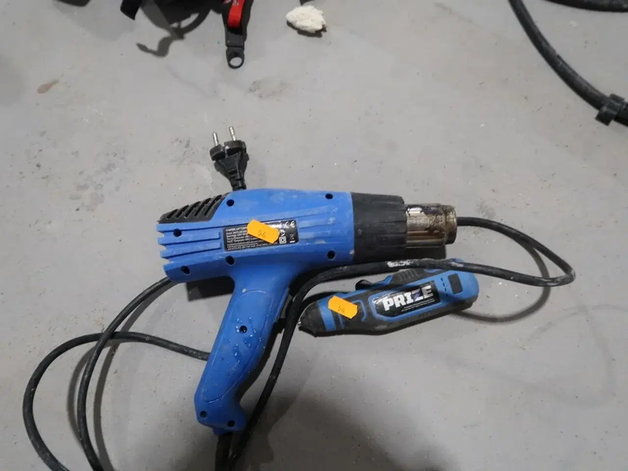 Billede 1 - Varmepistol samt akku skruemaskine PRIZE