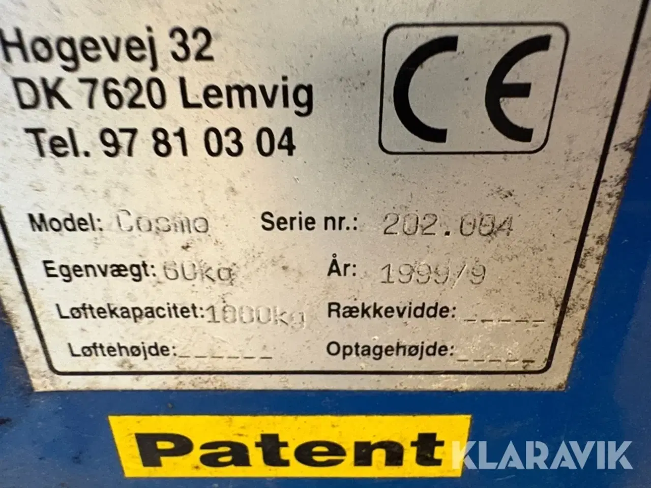 Billede 3 - Fliseløfter AL-vac Cosmo