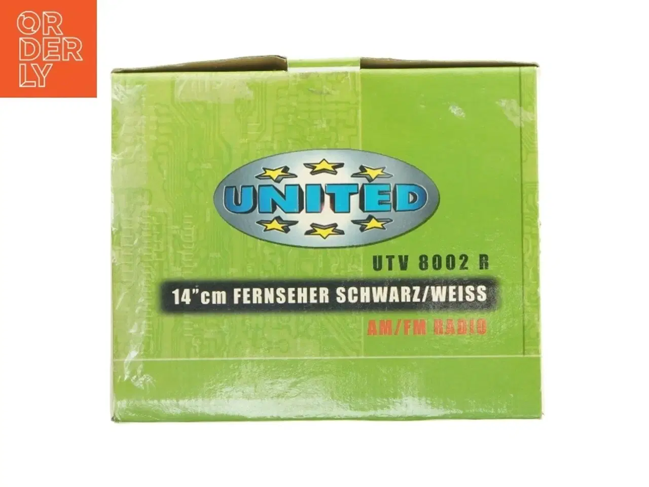 Billede 6 - United UTV 8002 R sort/hvid TV og AM/FM radio fra United (str. 18x15x15 cm)