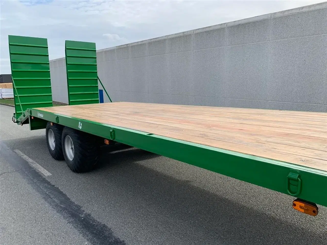 Billede 11 - Tinaz 12 tons - Multitrailer - 3 i en MASKINTRAILER - HALMVOGN - TRANSPORTVOGN