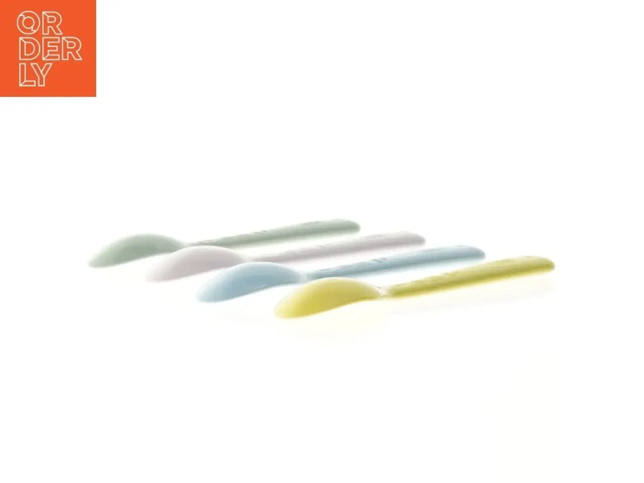 Billede 4 - Pastelfarvede Baby Skeer fra IKEA (str. 16 cm)