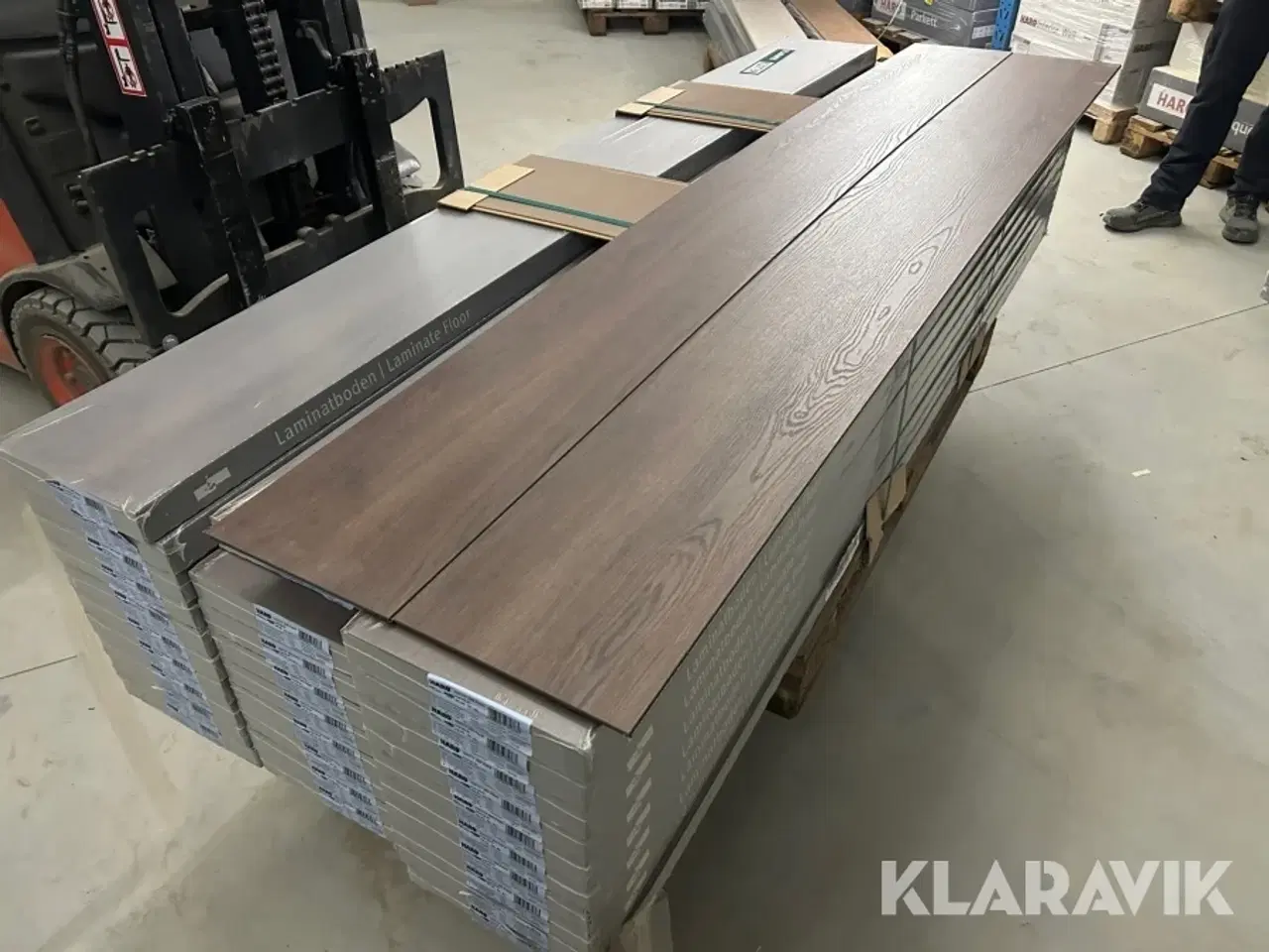 Billede 3 - Laminat gulv HARO Tritty 200 Aqua / Oak eleganza nutmeg 77 m2