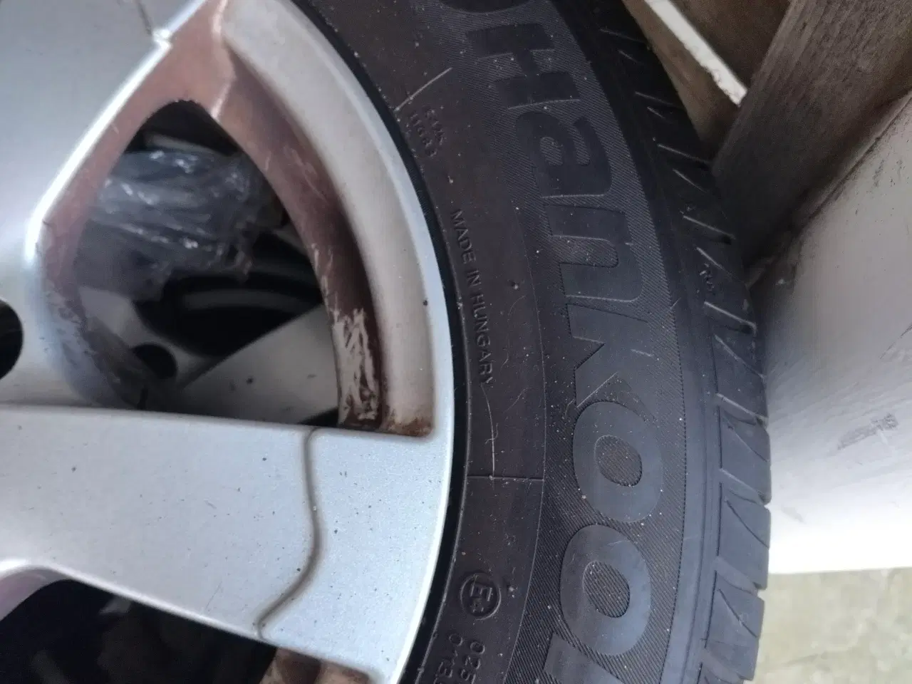 Billede 2 - alufælge med dæk