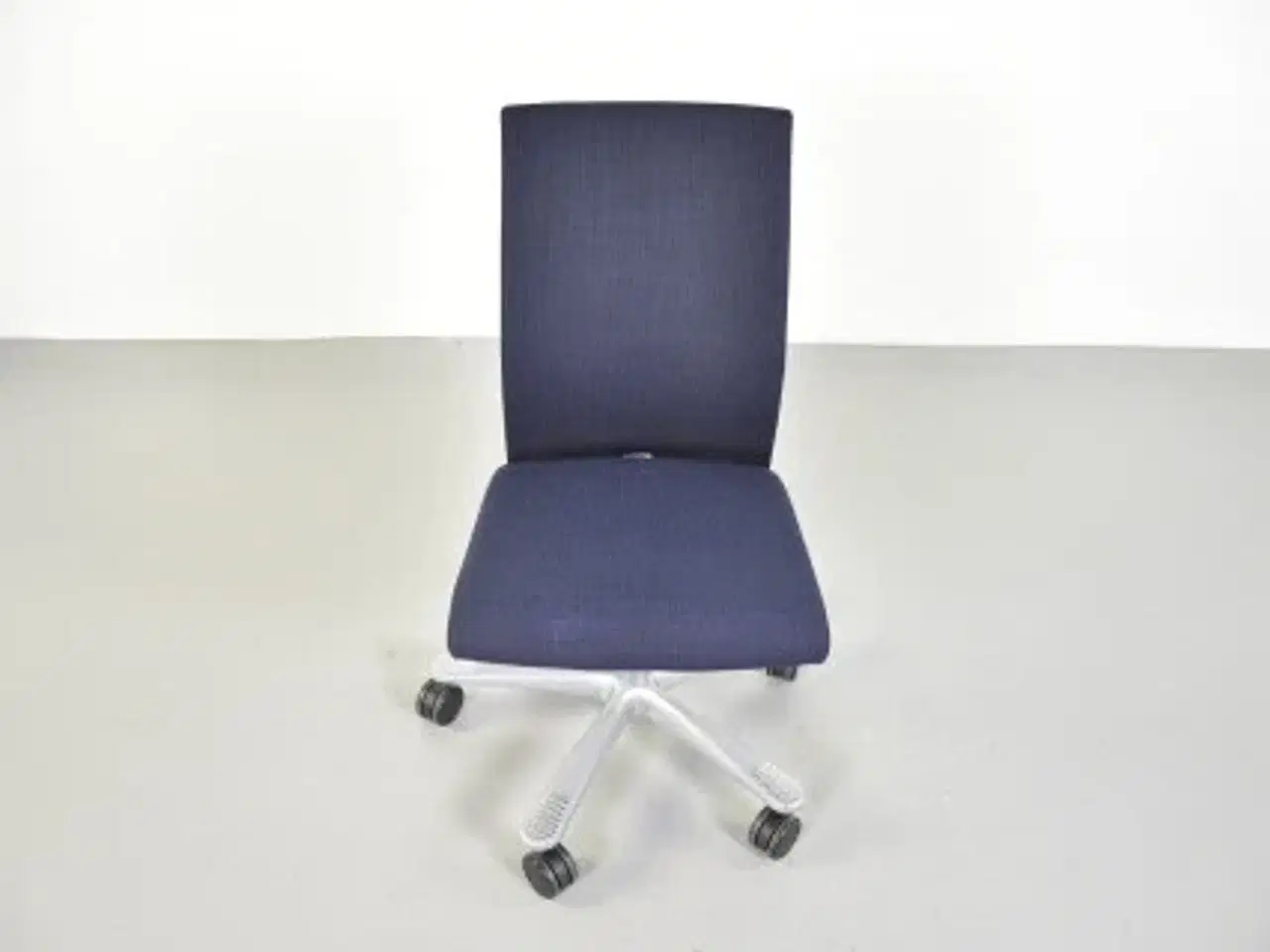 Billede 5 - Häg h04 credo 4200 kontorstol med blåt polster og høj ryg