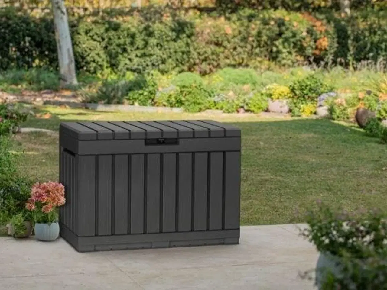 Billede 2 - Havemøbelboks 190 l – Keter, grafitgrå