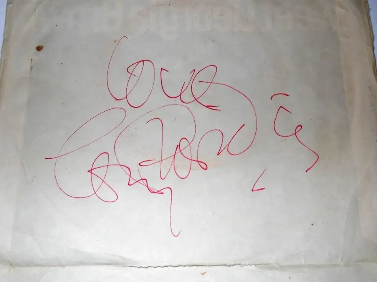 Billede 4 - Beatles + Tony Sheridan TS autograf