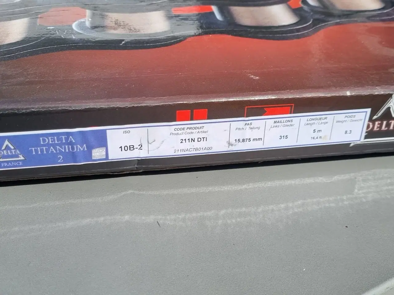 Billede 2 - Rullekæde Sedis Delta duplex 10B-2